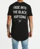 Attention Cape Back T-Shirt Jet Black sold by Neverland