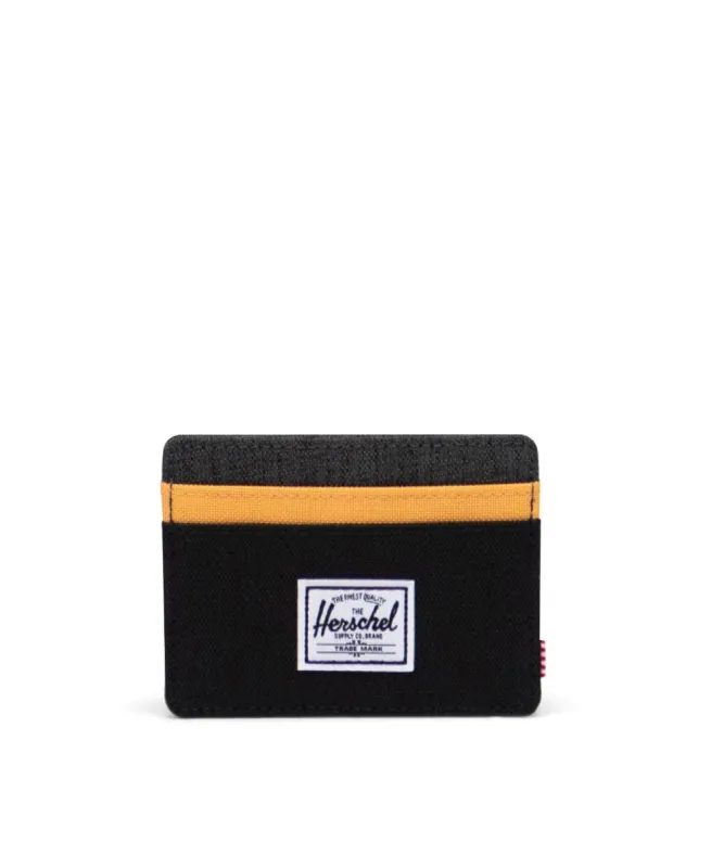 Charlie RFID Black/Black/Blazing Orange sold by Neverland