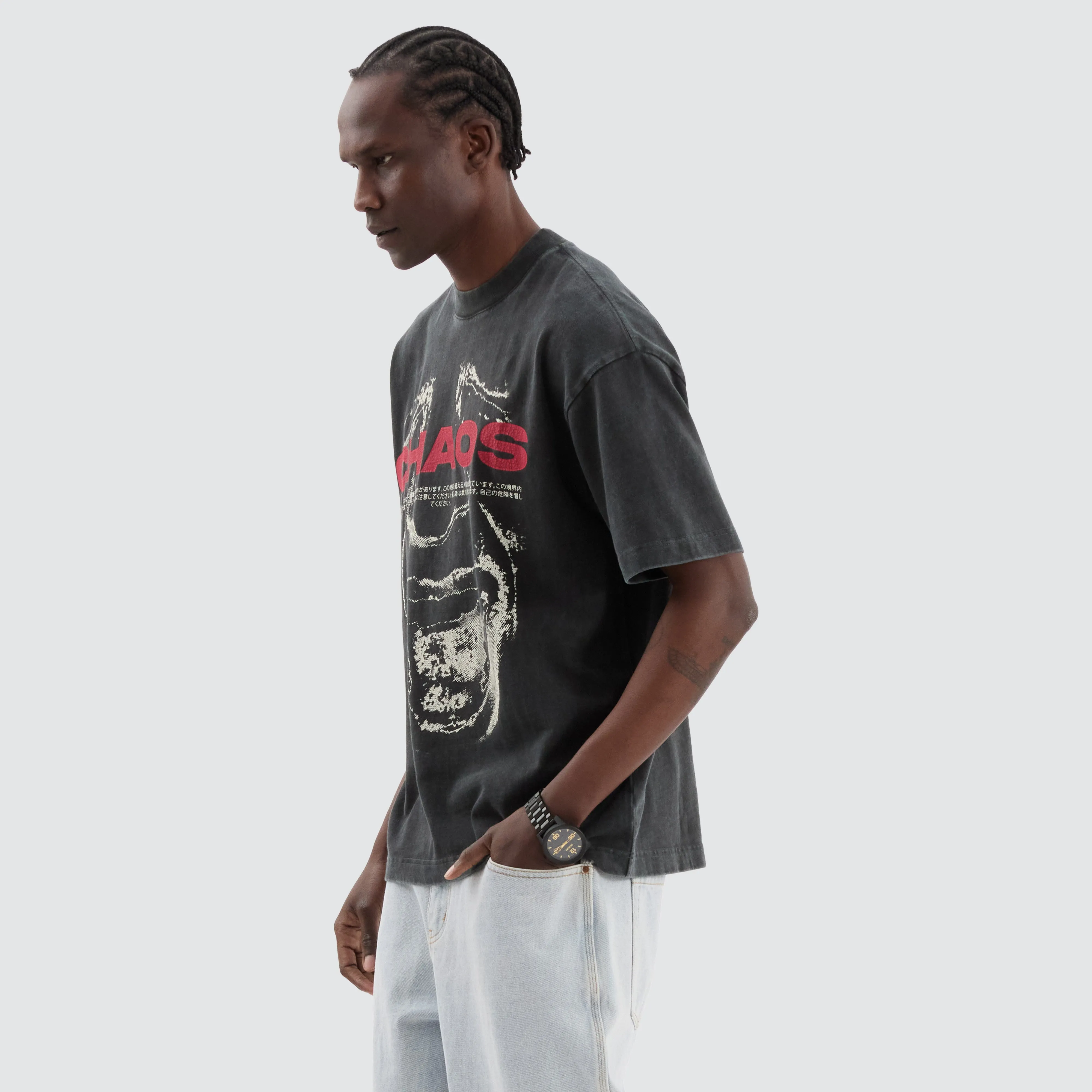 Risk Street Tee Vintage Black sold by Neverland product image thumbnail 5