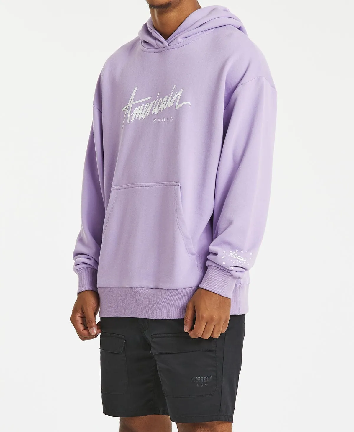 Heartless Relaxed Hooded Jumper Lilac sold by Neverland product image thumbnail 5