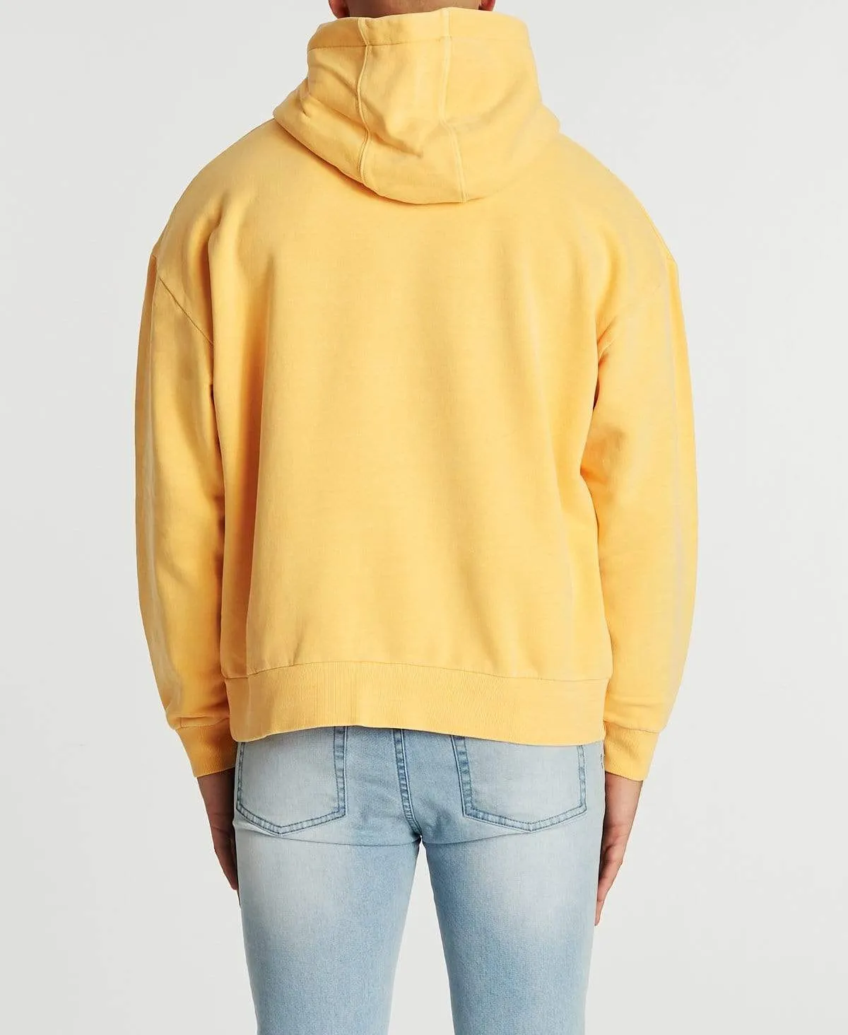 Lets Go Relaxed Hoodie Pigment Marigold sold by Neverland product image thumbnail 2