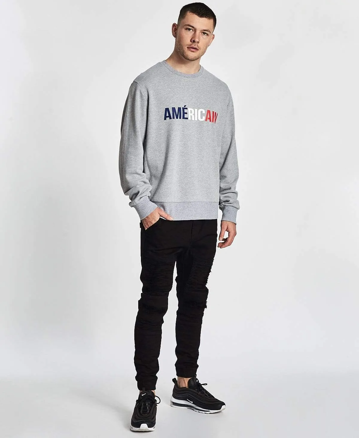 Tournoi Jumper Grey Marle sold by Neverland product image thumbnail 4