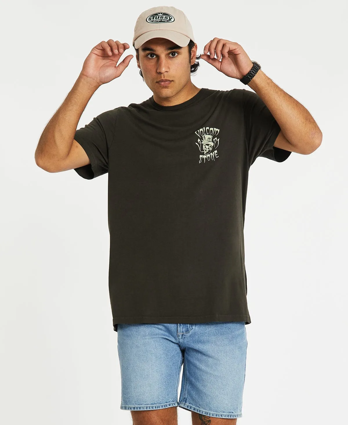 Stoned2dabone T-Shirt Storm Cloud Grey sold by Neverland product image thumbnail 2