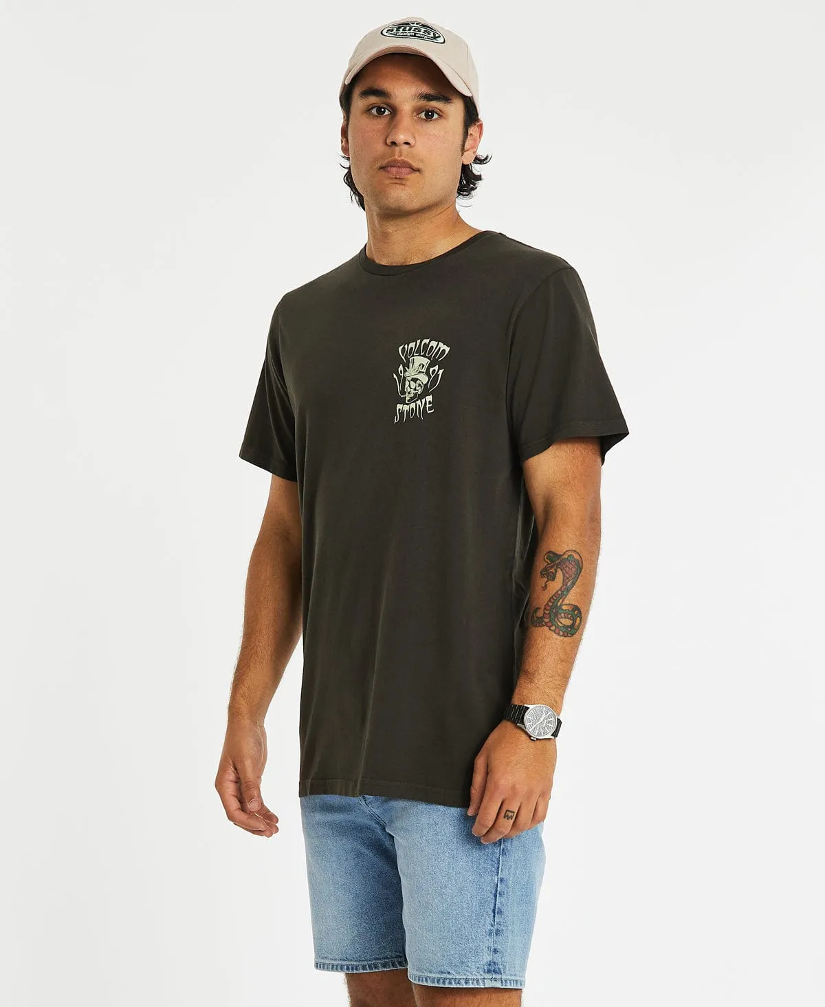 Stoned2dabone T-Shirt Storm Cloud Grey sold by Neverland product image thumbnail 4