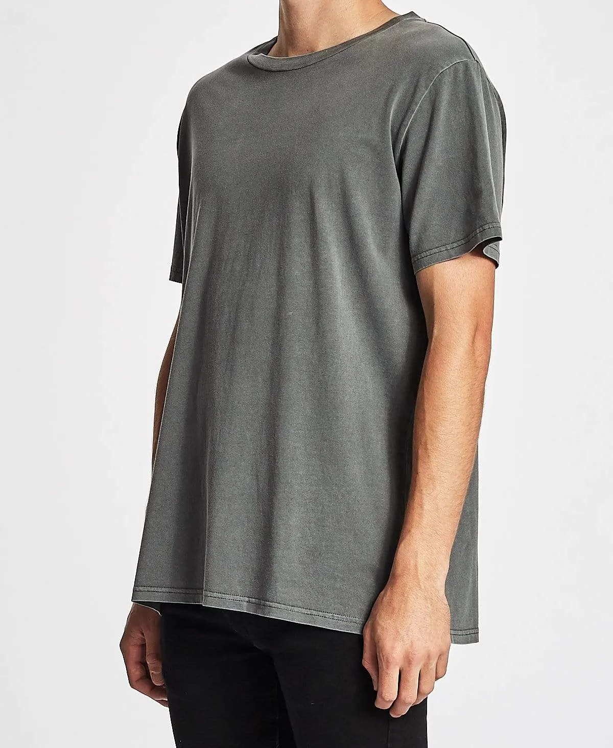 Basic Box Fit T-Shirt Steel Grey sold by Neverland product image thumbnail 3