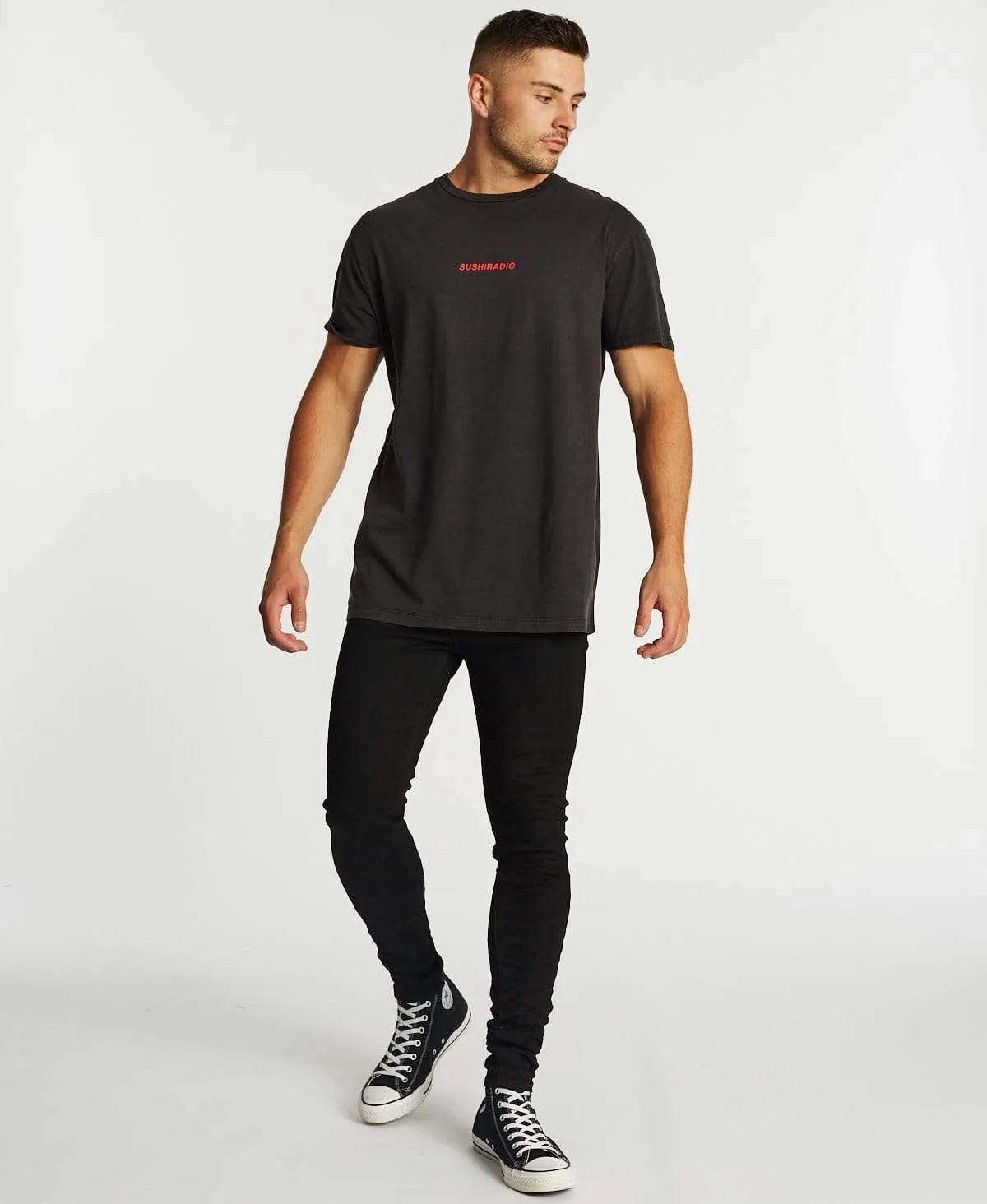 Heart Breaker Relaxed T-Shirt Metal Black sold by Neverland product image thumbnail 4