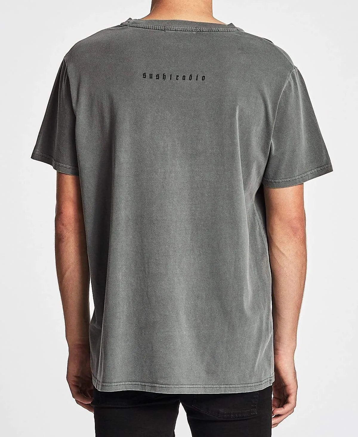 Basic Box Fit T-Shirt Steel Grey sold by Neverland product image thumbnail 2