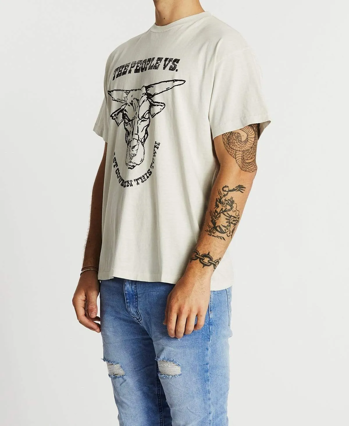 Bullriders Vintage T-Shirt Vintage White sold by Neverland product image thumbnail 3