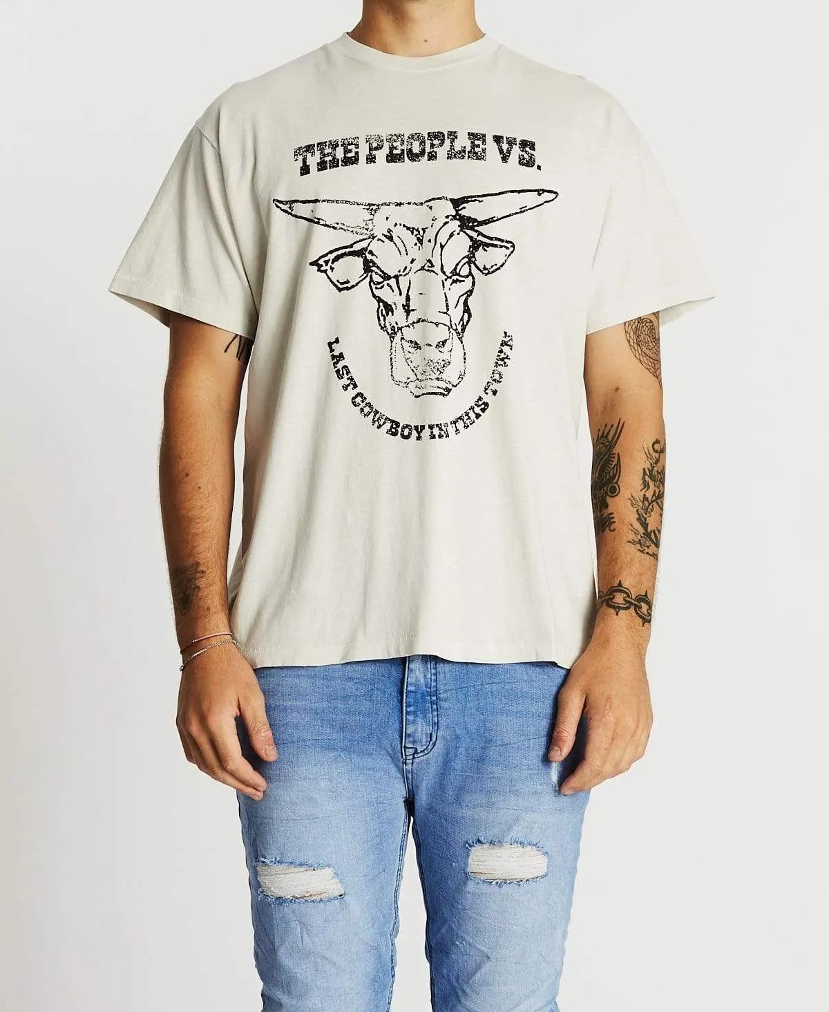 Bullriders Vintage T-Shirt Vintage White sold by Neverland