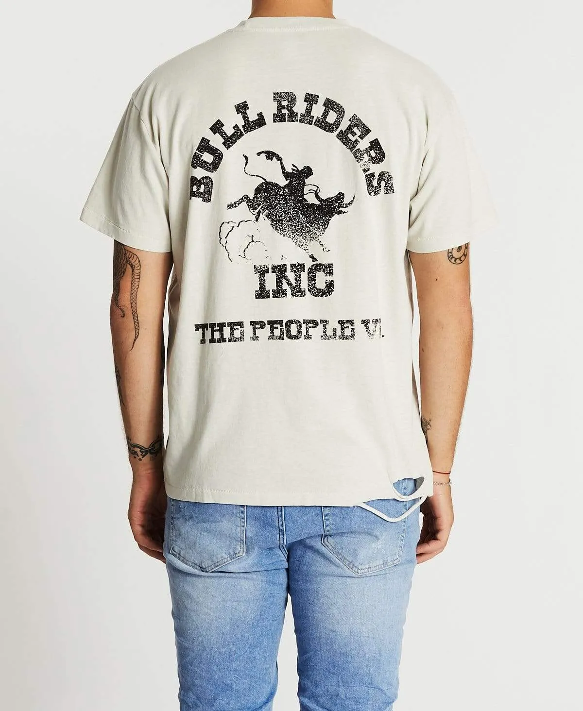 Bullriders Vintage T-Shirt Vintage White sold by Neverland product image thumbnail 2