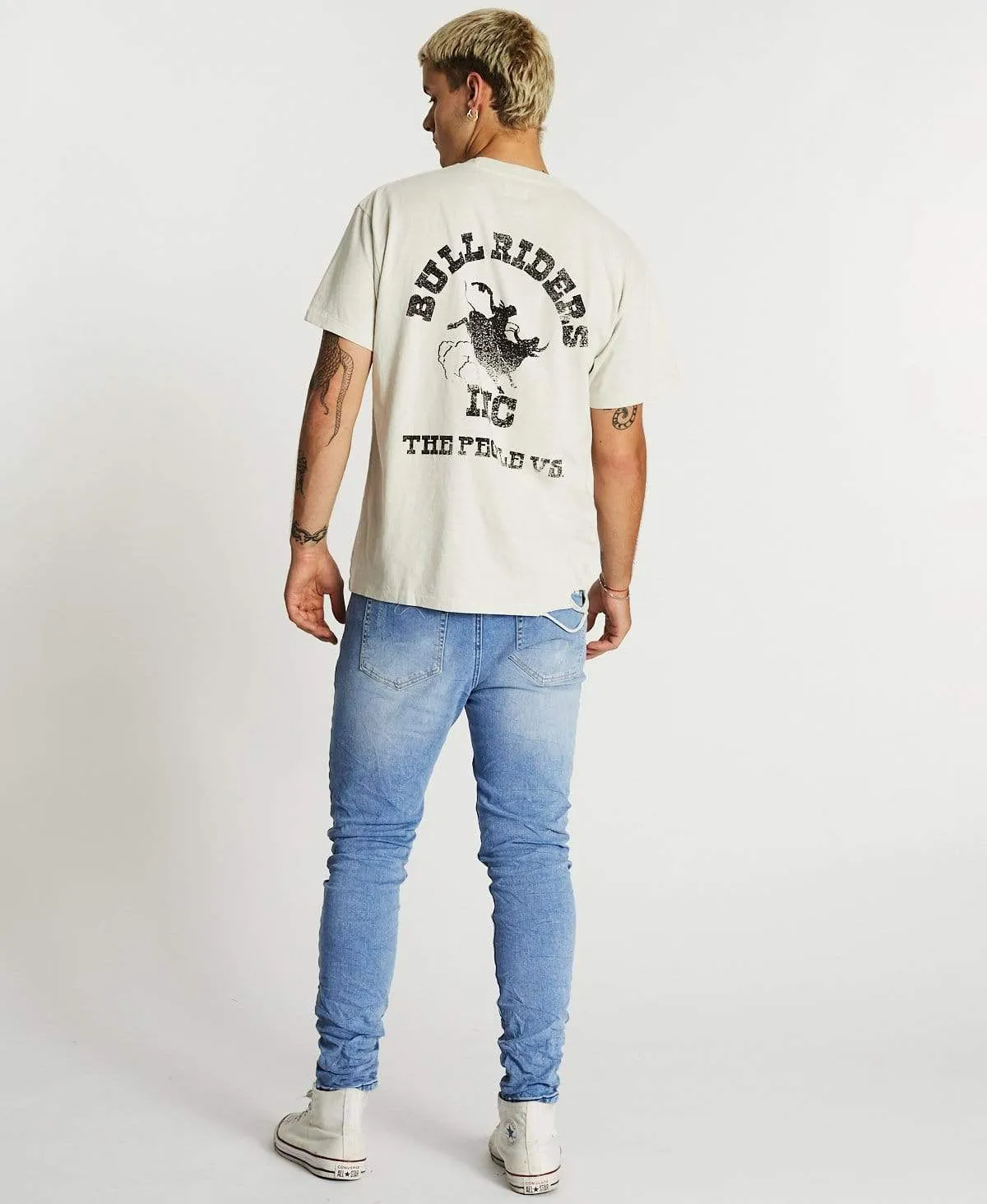 Bullriders Vintage T-Shirt Vintage White sold by Neverland product image thumbnail 5