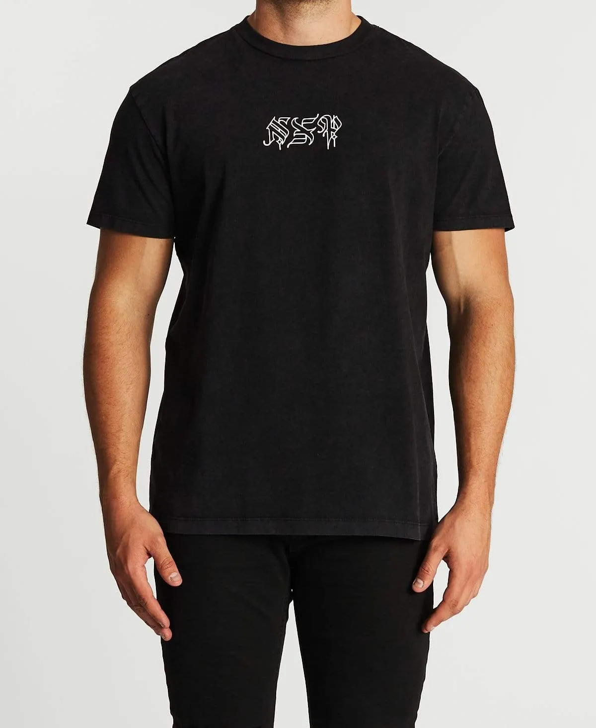 Black Mass Relaxed T-Shirt Mineral Black sold by Neverland product image thumbnail 2