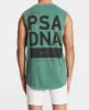 Freedom Time Scoop Back Muscle Tee Pigment Teal sold by Neverland