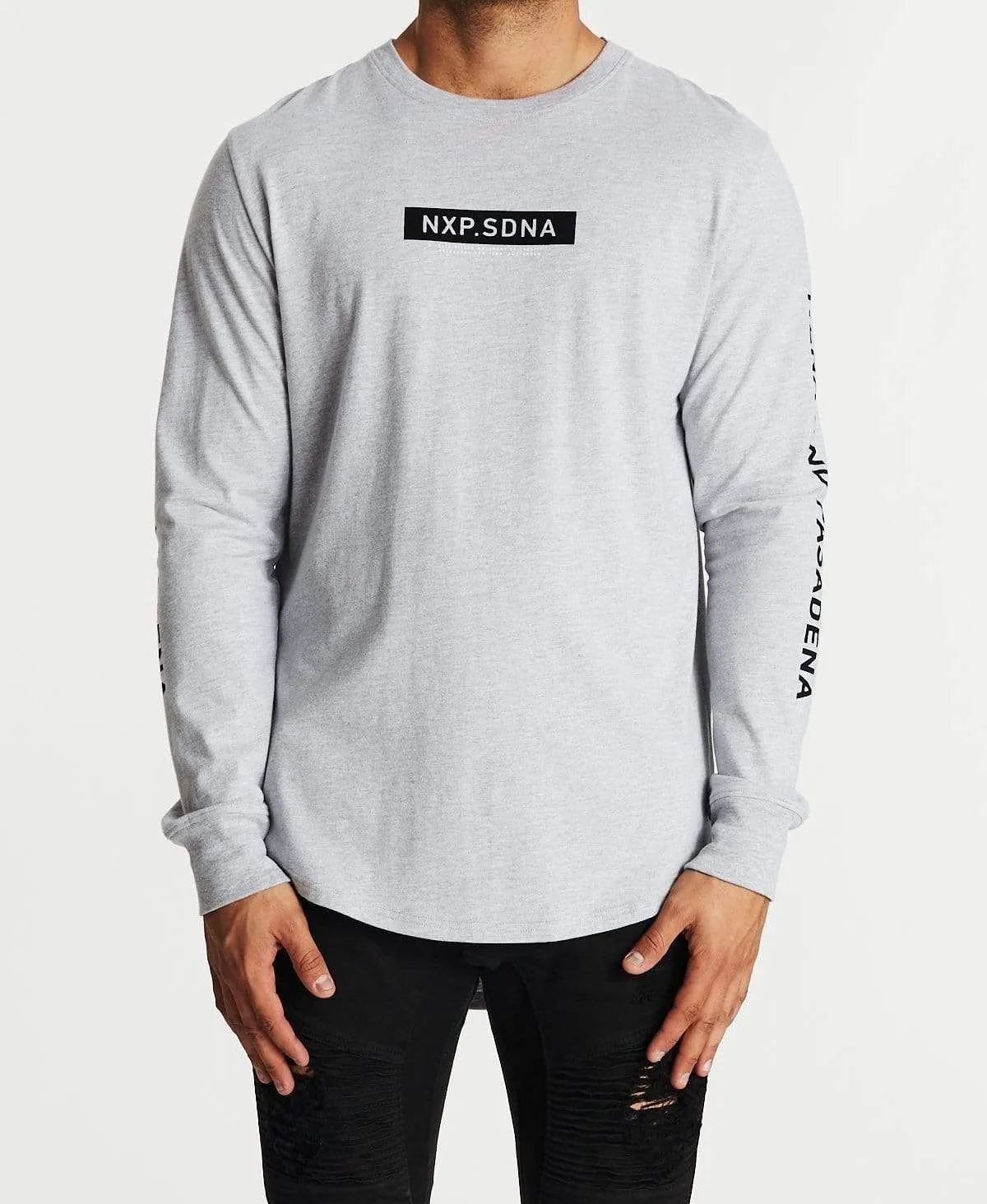 Reputations Cape Back Long Sleeve T-Shirt Grey Marle sold by Neverland product image thumbnail 2