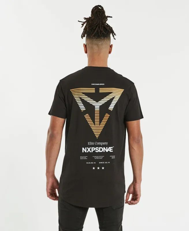 Vision Cape Back T-Shirt Jet Black sold by Neverland