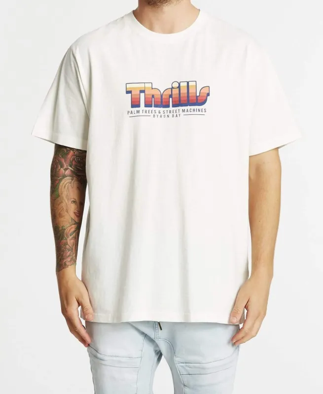 Thrills Mxing Merch Fit T-Shirt Dirty White sold by Neverland