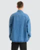 Boxy Loose Shirt Denim Medium Blue sold by Neverland