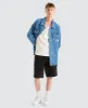 Boxy Loose Shirt Denim Medium Blue sold by Neverland