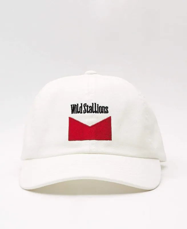 Wild Stallions Dad Cap White sold by Neverland