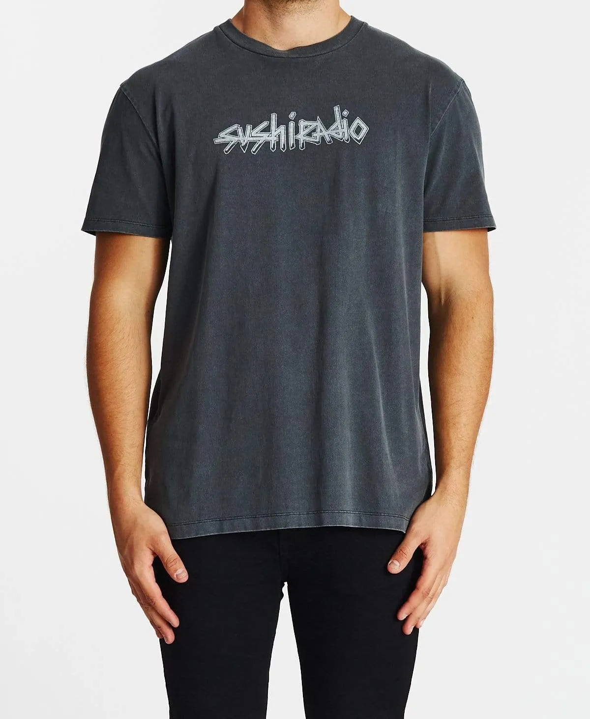 Buffer Relaxed T-Shirt Pigment Asphalt sold by Neverland