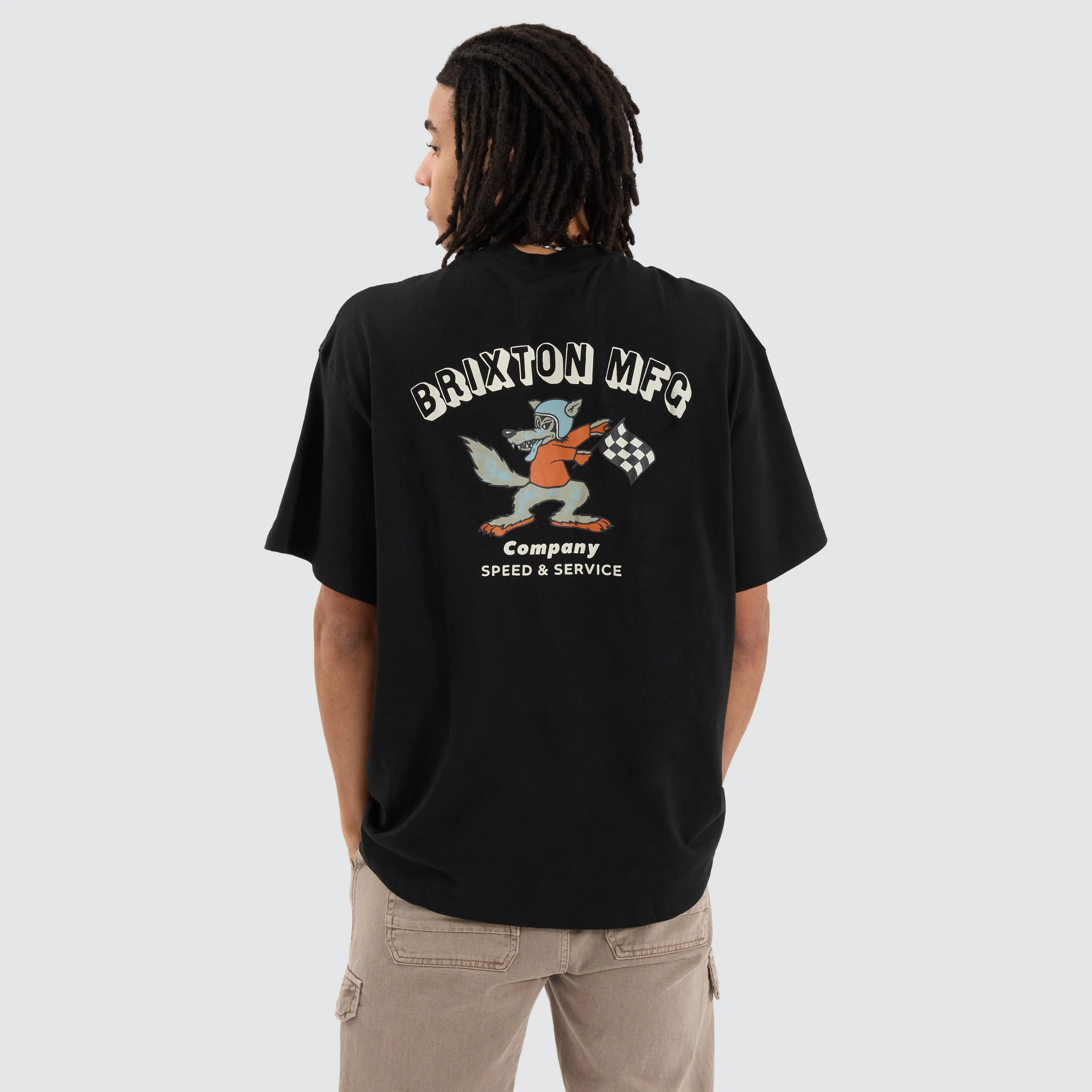 Wynmore Short Sleeve Heavyweight Tee Black sold by Neverland
