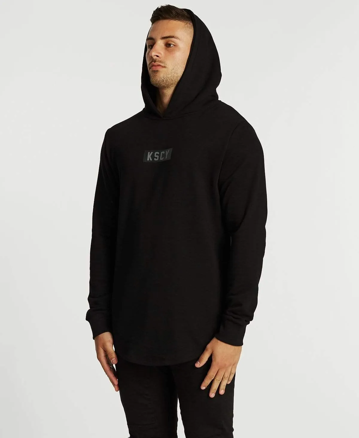 Absent Cape Back Hoodie Jet Black sold by Neverland product image thumbnail 5