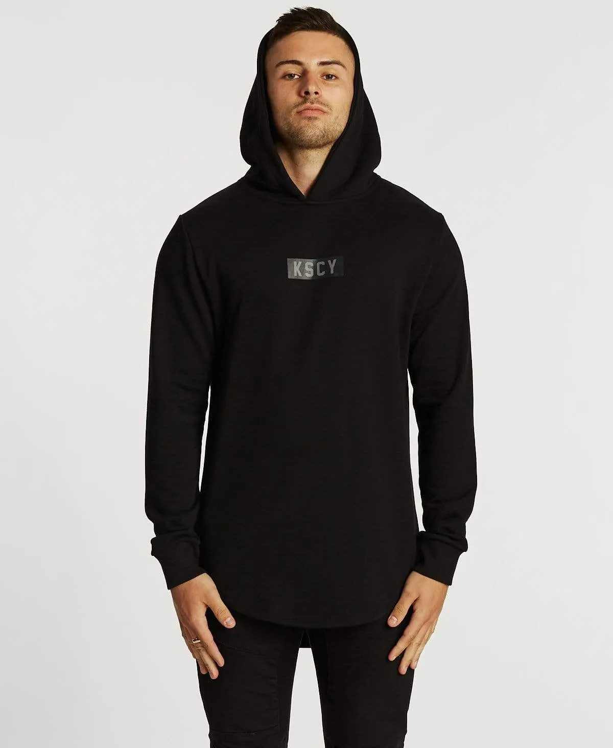 Absent Cape Back Hoodie Jet Black sold by Neverland product image thumbnail 4