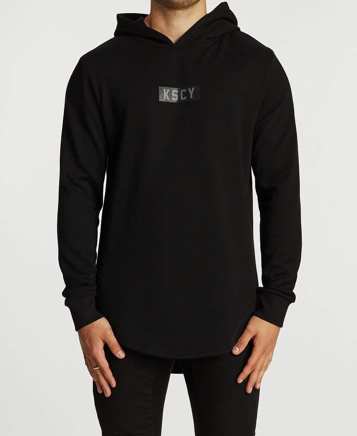 Absent Cape Back Hoodie Jet Black sold by Neverland product image thumbnail 2