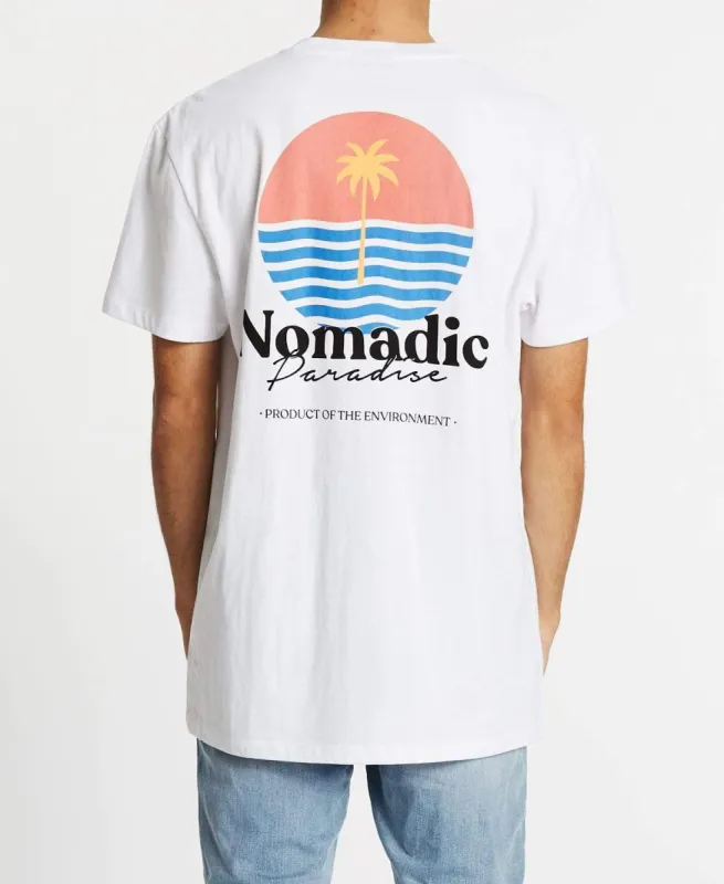 Palm Tree Standard T-Shirt White sold by Neverland