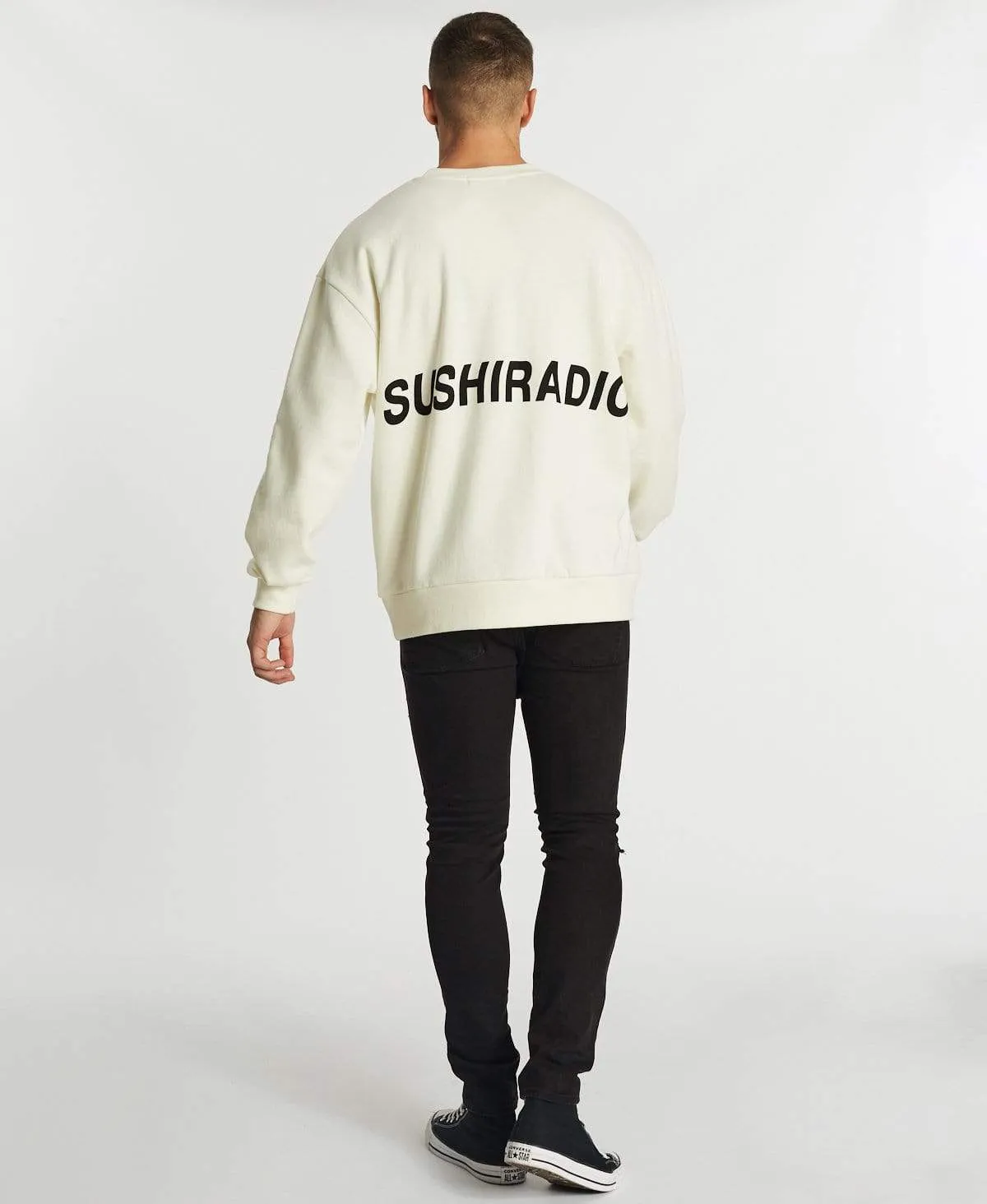 Mono Relaxed Jumper Off White sold by Neverland product image thumbnail 4