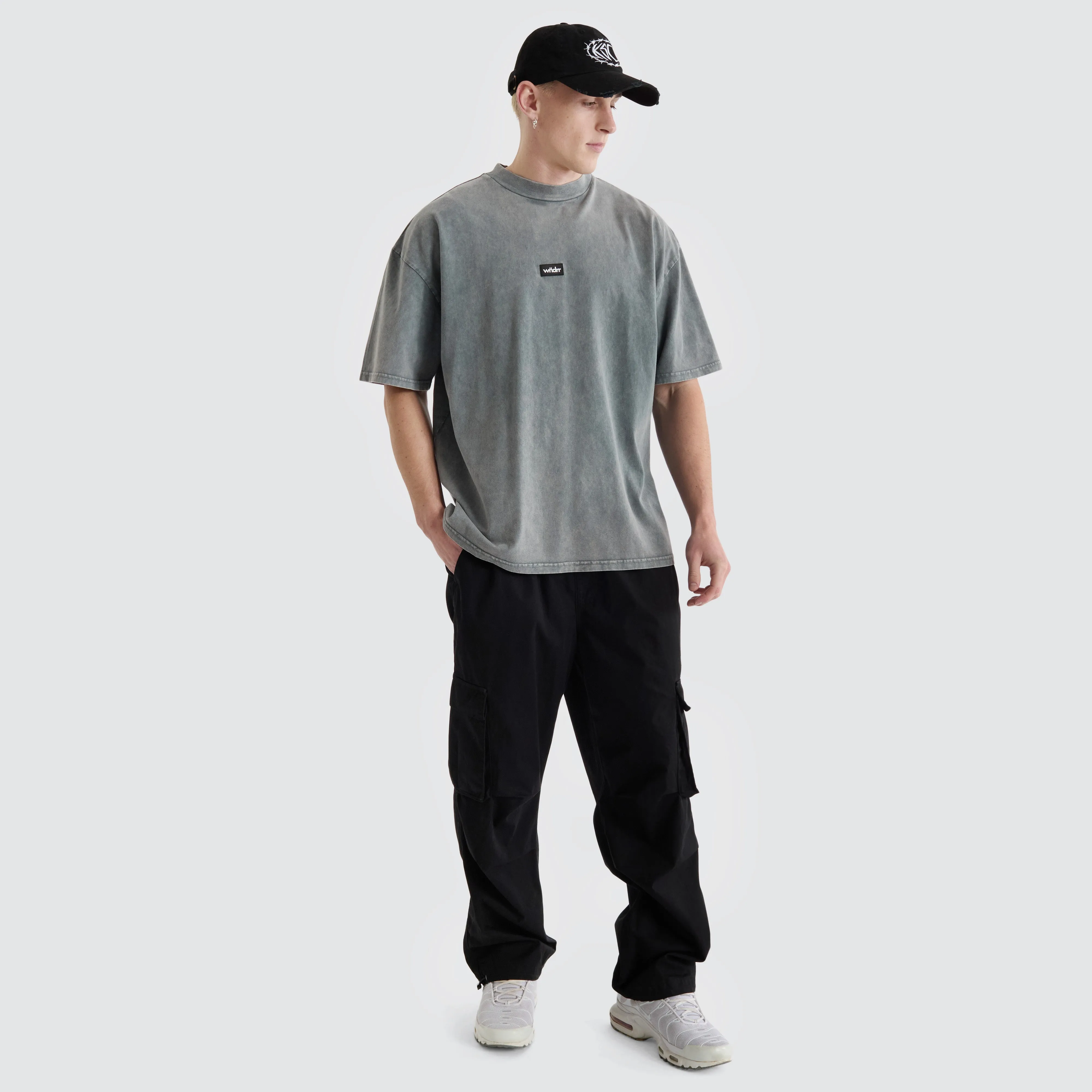 Soho Club Tee Washed Grey sold by Neverland product image thumbnail 4