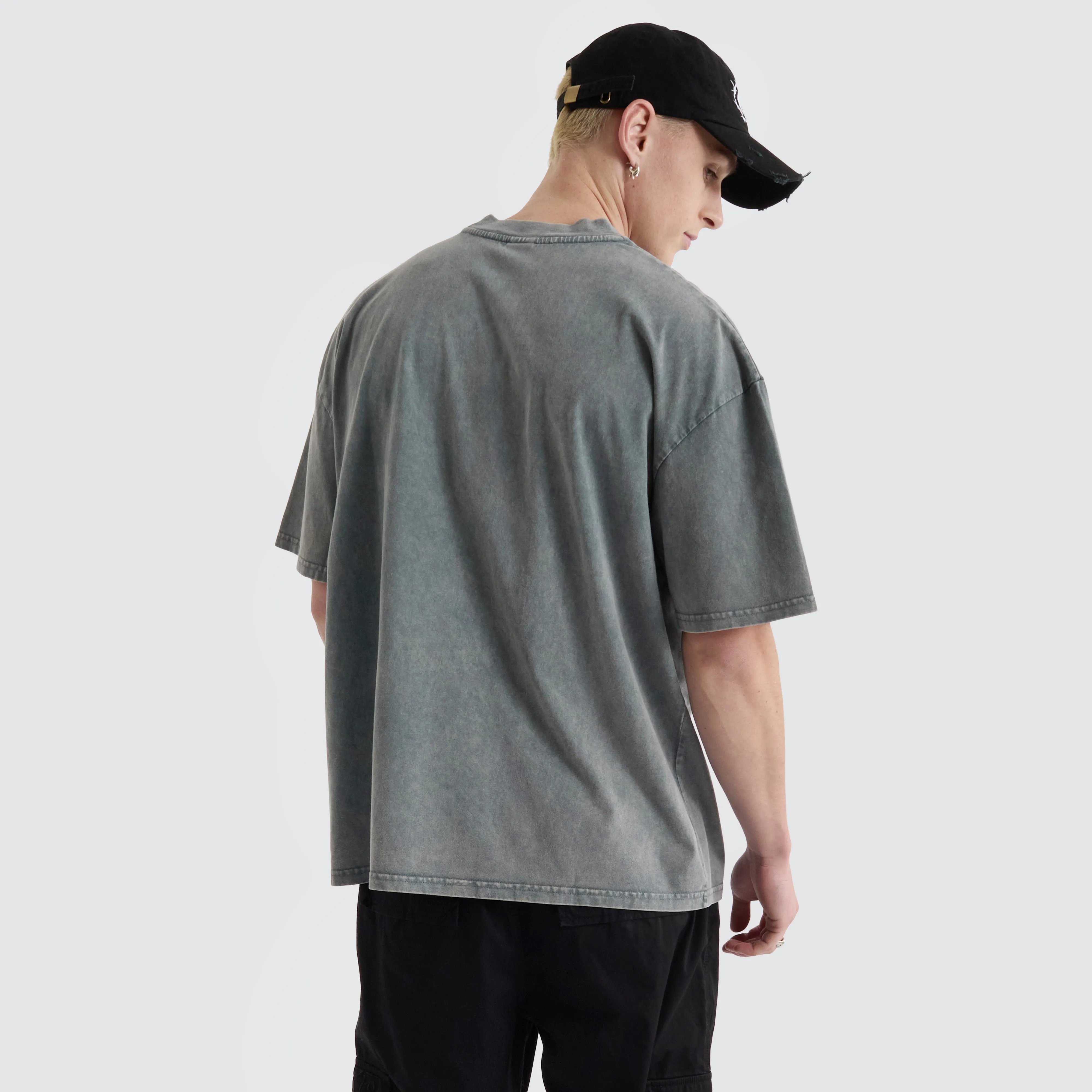 Soho Club Tee Washed Grey sold by Neverland product image thumbnail 3