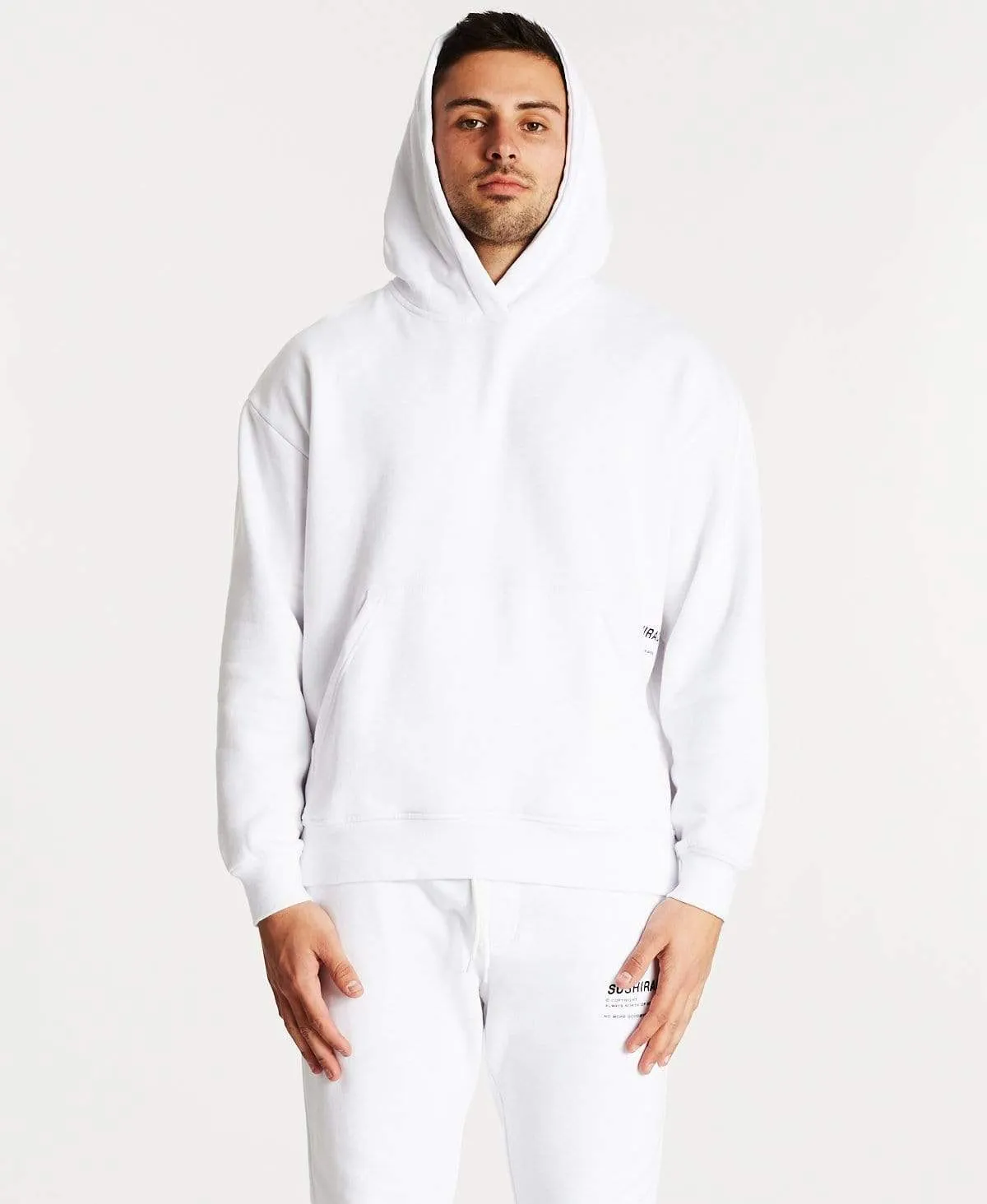 Freedom Relaxed Hoodie White sold by Neverland product image thumbnail 4
