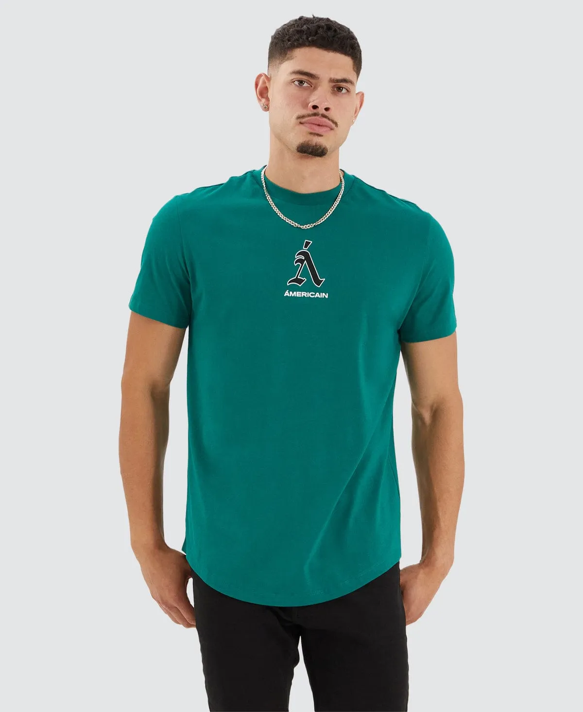 Centeno Dual Curved Tee Alpine Green sold by Neverland product image thumbnail 2