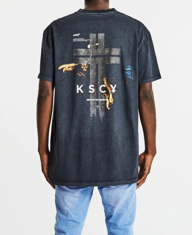 Motion Relaxed T-Shirt Pigment Black sold by Neverland