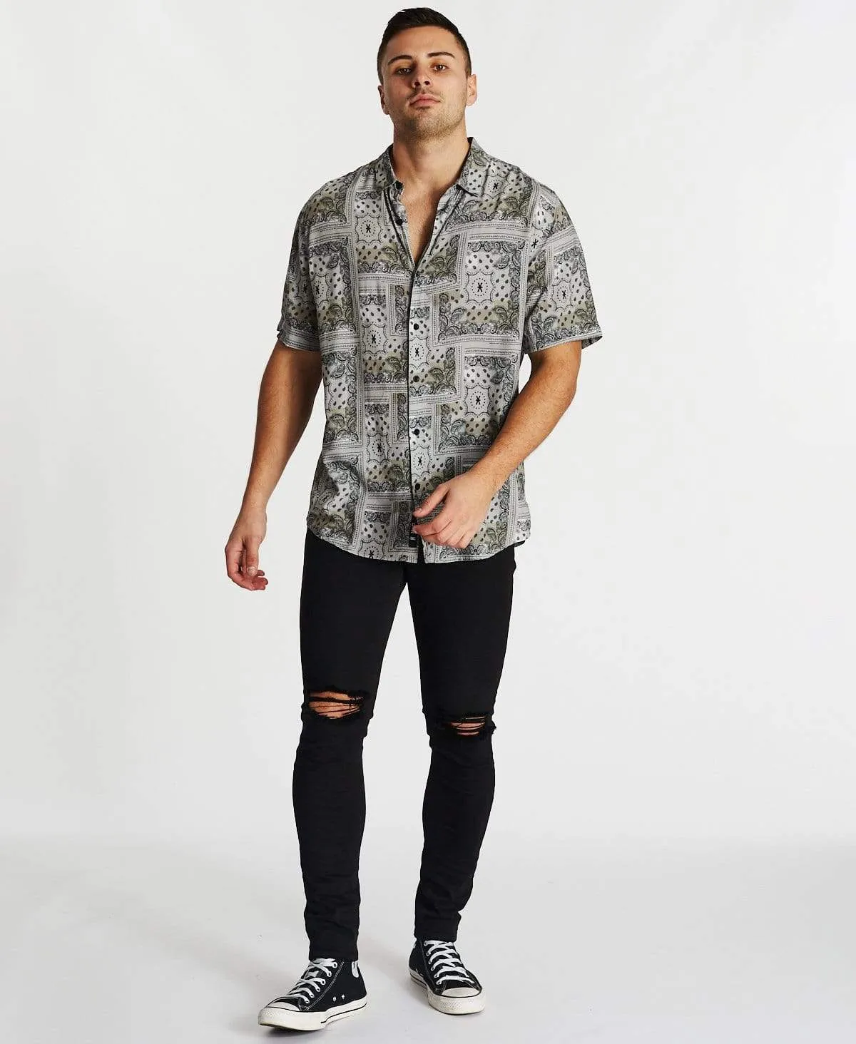 Demons Relaxed Shirt Print sold by Neverland product image thumbnail 4