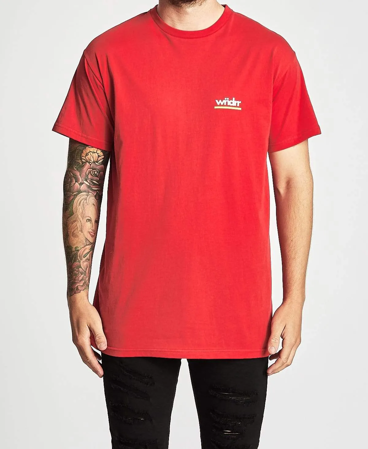 Deception Custom Fit T-Shirt Red sold by Neverland product image thumbnail 3