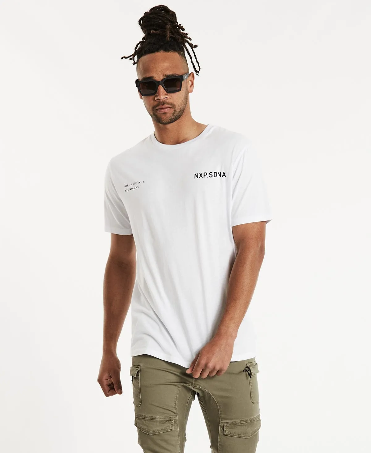 Doin' Fine Cape Back T-Shirt White sold by Neverland product image thumbnail 2