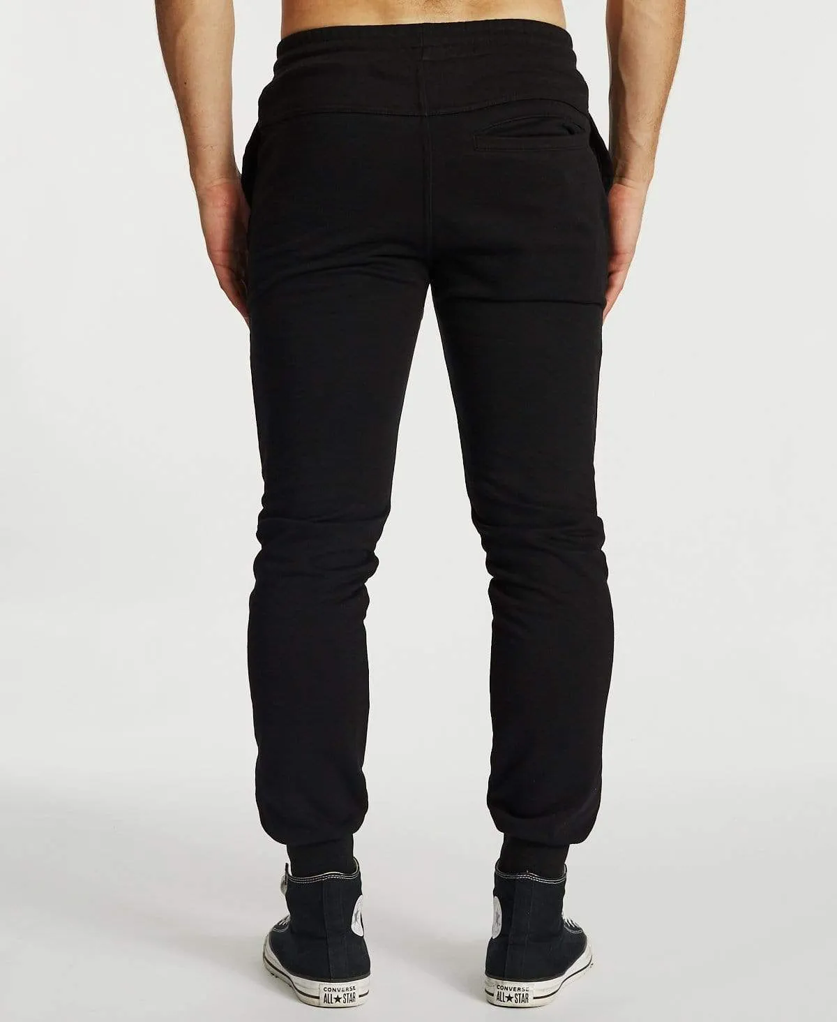 Solano Trackpant Jet Black sold by Neverland product image thumbnail 2