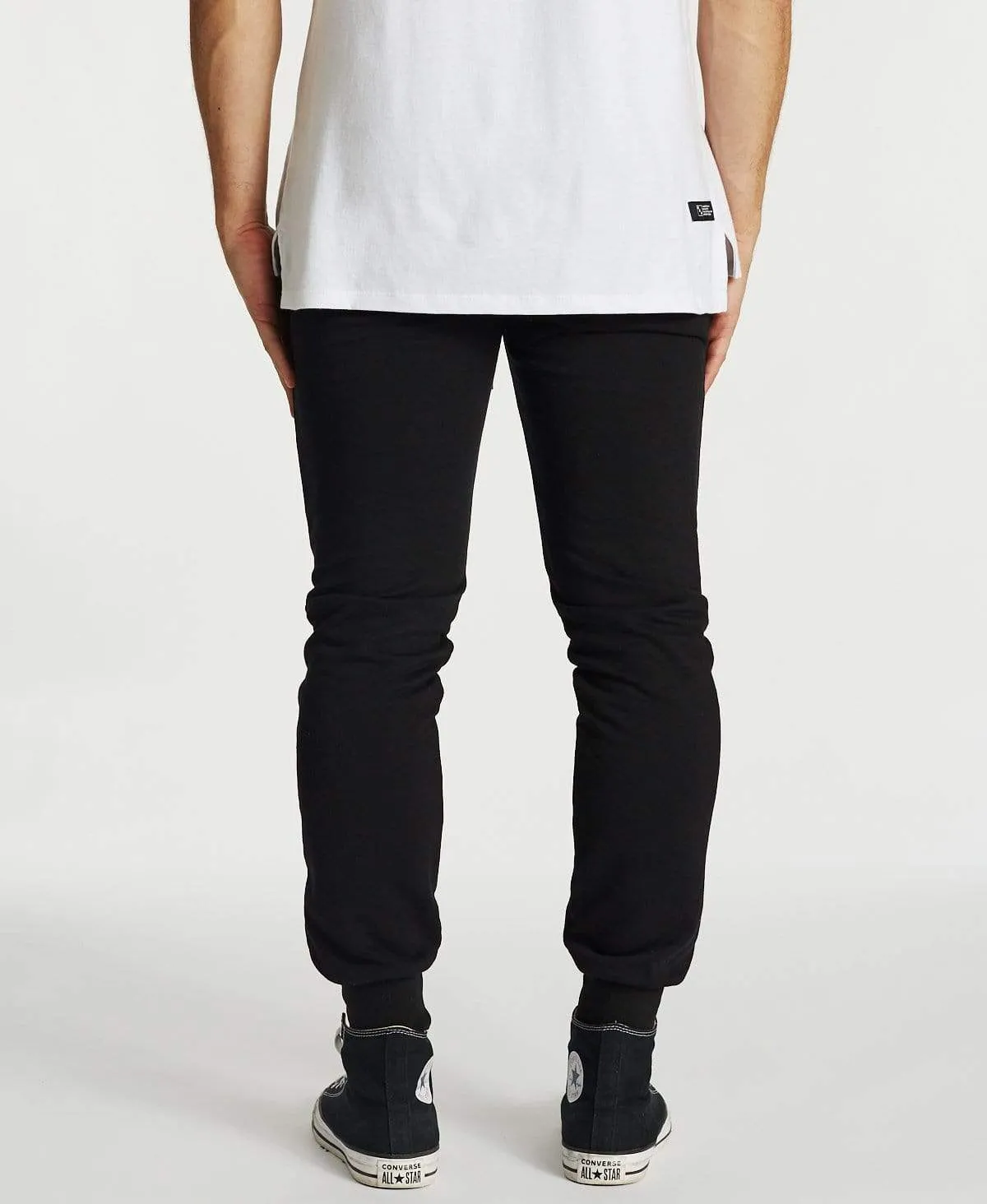 Solano Trackpant Jet Black sold by Neverland product image thumbnail 4