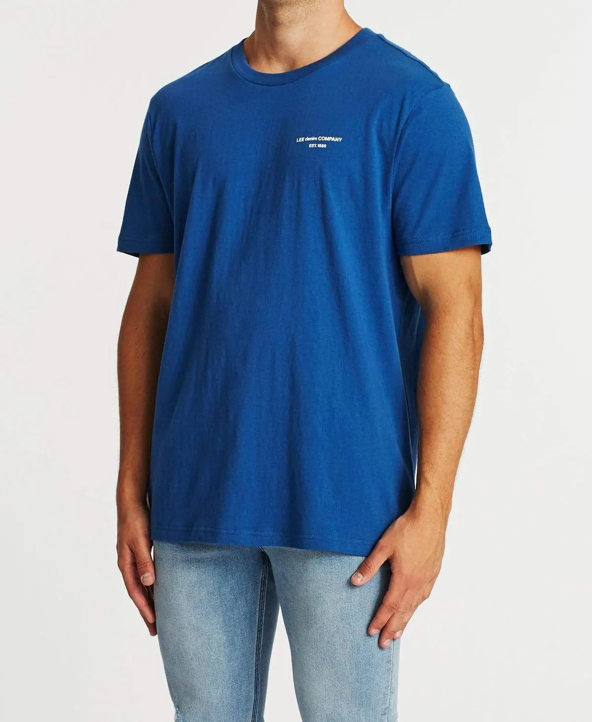 Lee Word Art T-Shirt Blue sold by Neverland product image thumbnail 3