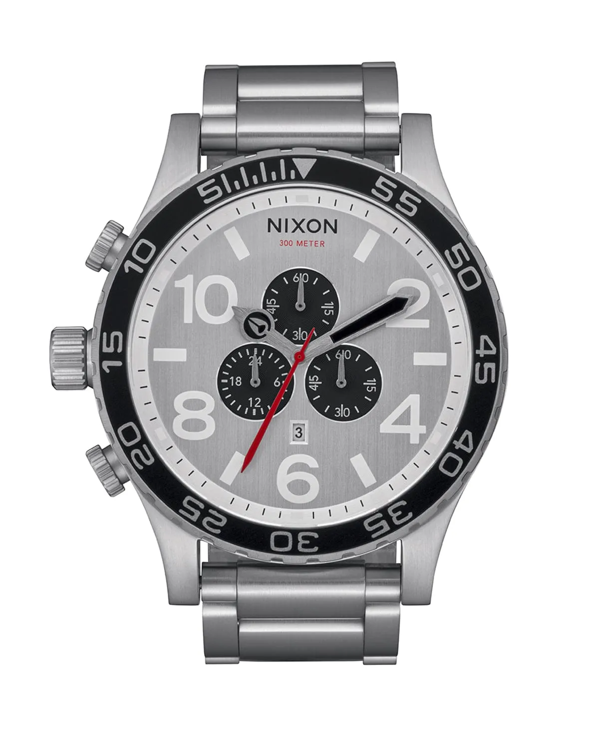 51-30 Chrono Watch All Silver/Black sold by Neverland