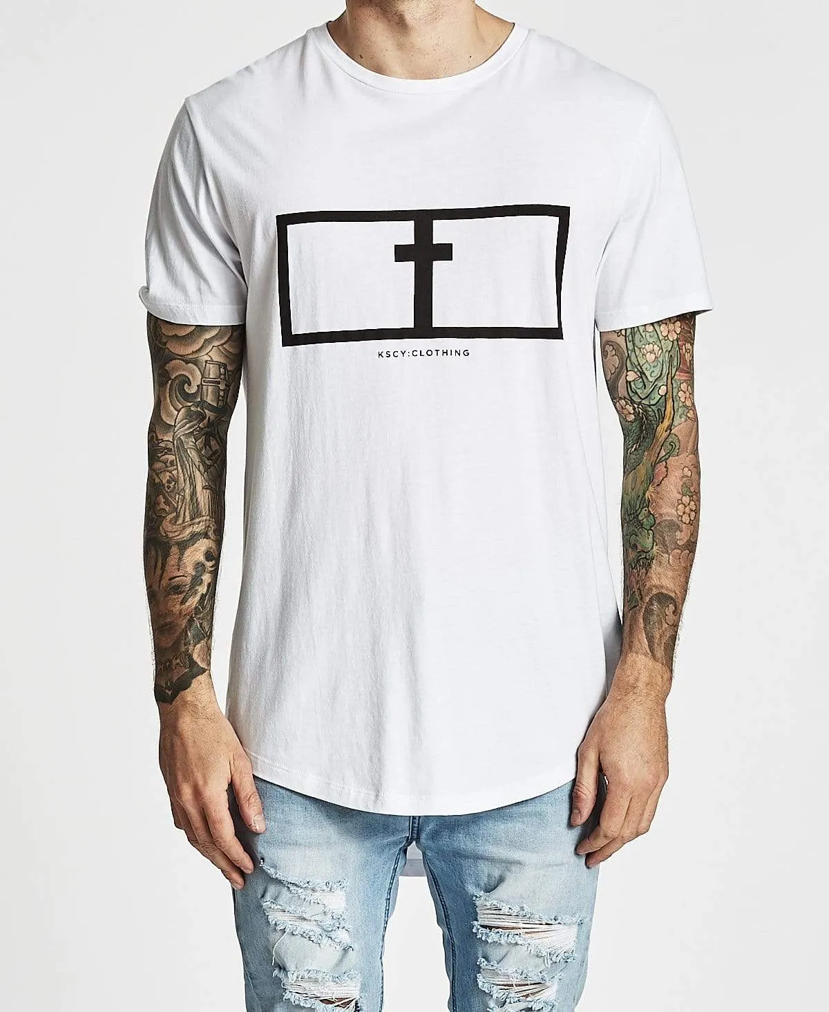 Vice Baseball T-Shirt White sold by Neverland