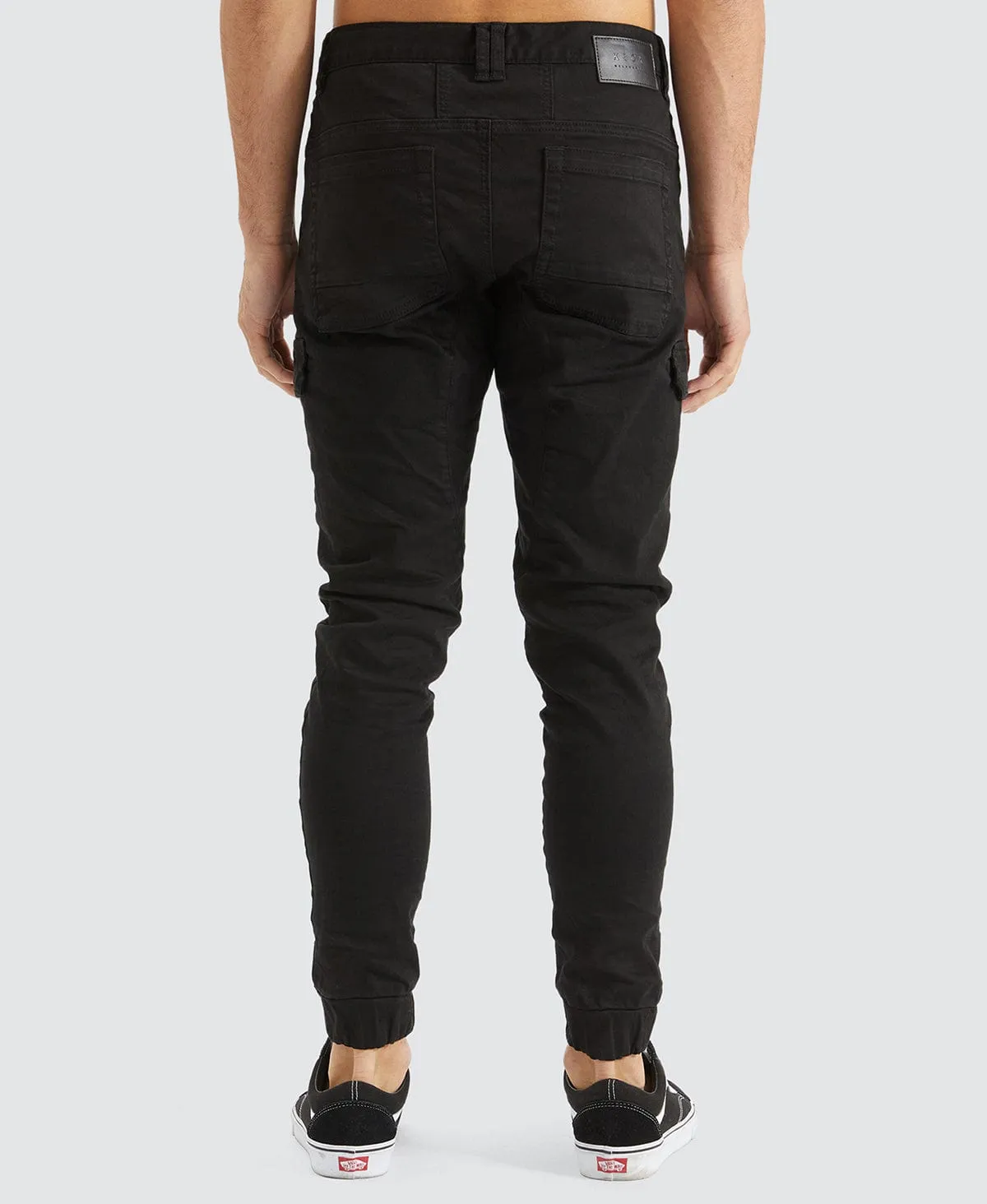 Salem Cargo Jogger Pants Black sold by Neverland product image thumbnail 5