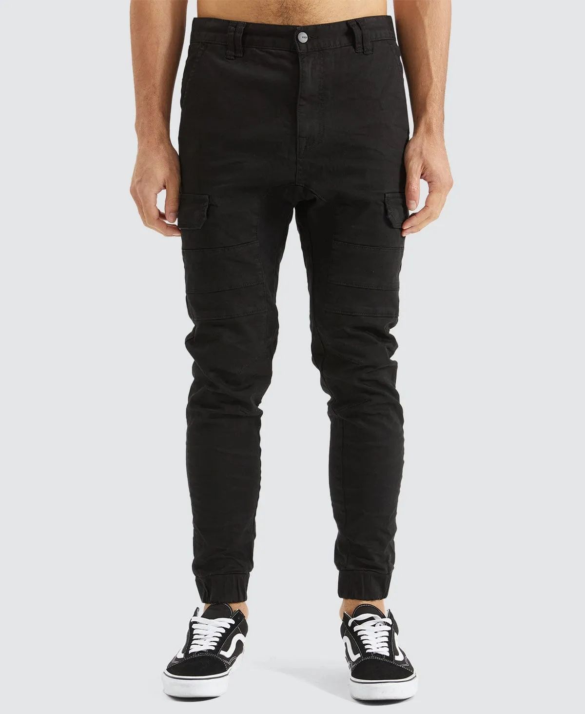 Salem Cargo Jogger Pants Black sold by Neverland product image thumbnail 2