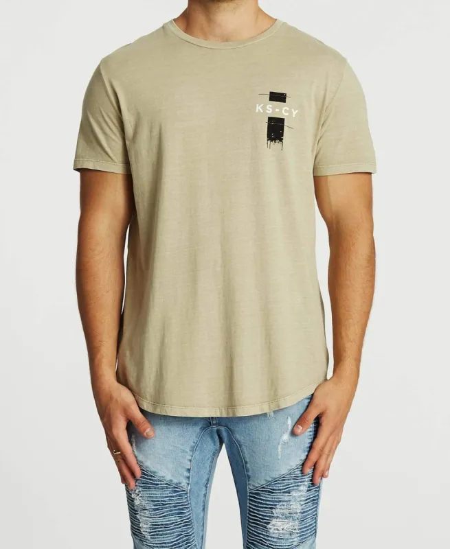 Forevolution Dual Curved T-Shirt Pigment Sand sold by Neverland