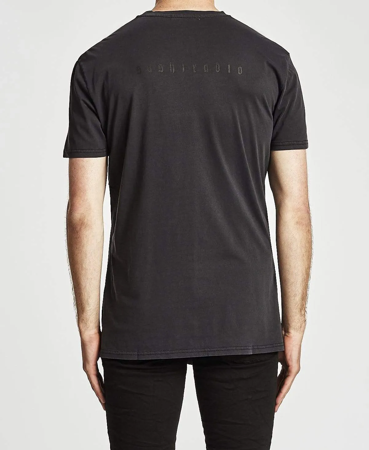 Tears Relaxed Fit T-Shirt Metal Black sold by Neverland product image thumbnail 2