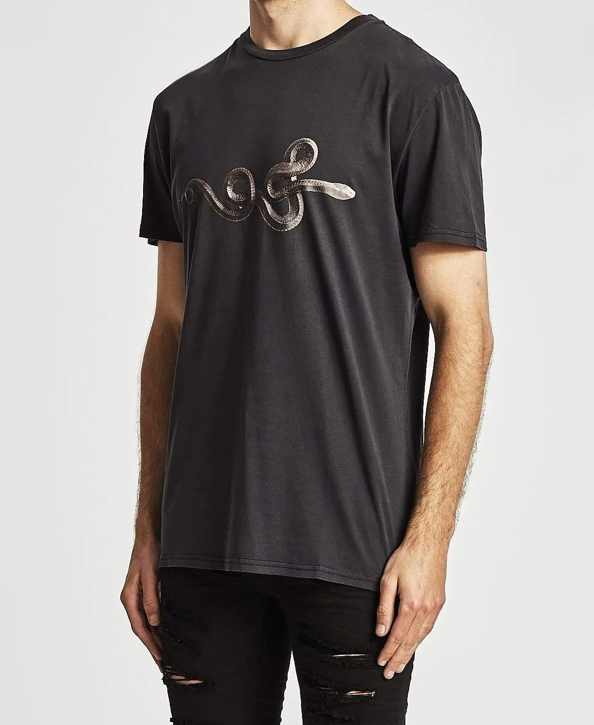 Tears Relaxed Fit T-Shirt Metal Black sold by Neverland product image thumbnail 3