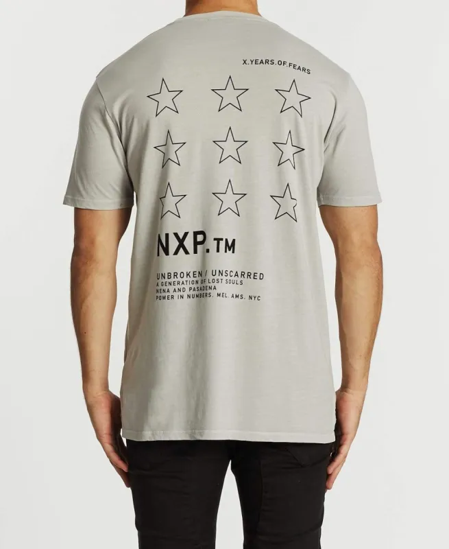 Brightest Step Hem T-Shirt Pigment Rock sold by Neverland