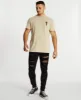 Through Hell Relaxed T-Shirt Mineral Sand sold by Neverland